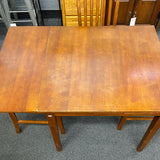 Wood Table ( W/ Chairs)