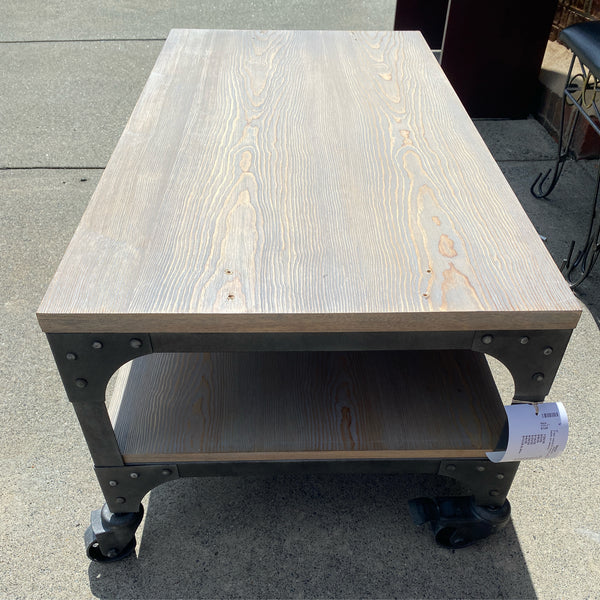 wood & metal Table ( Coffee)