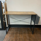 Metal and wood Desk