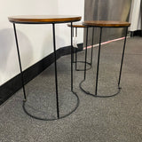 Wood and Metal Table (Accent)