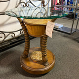 Wood & Glass Table (Accent)