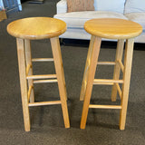 Wood Stool (Bar - No Back)