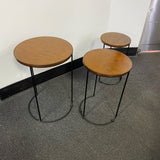 Wood and Metal Table (Accent)