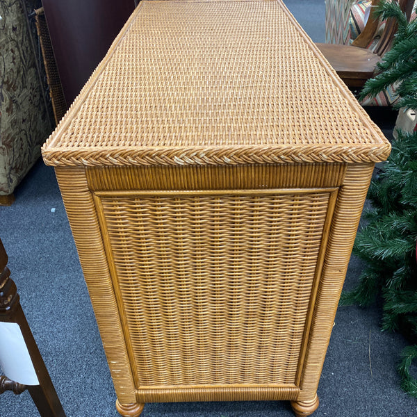 Wicker Desk