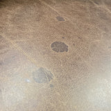 Leather Stool (Bar - With Back)