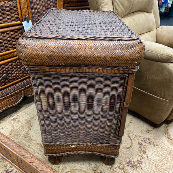 Wicker Nightstand