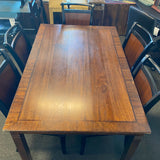 Wood Table ( W/ Chairs)