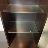 Wood & Glass Entertainment Center