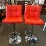 Vinyl Stool (Bar - With Back)