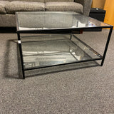 Glass and Metal Table ( Coffee)