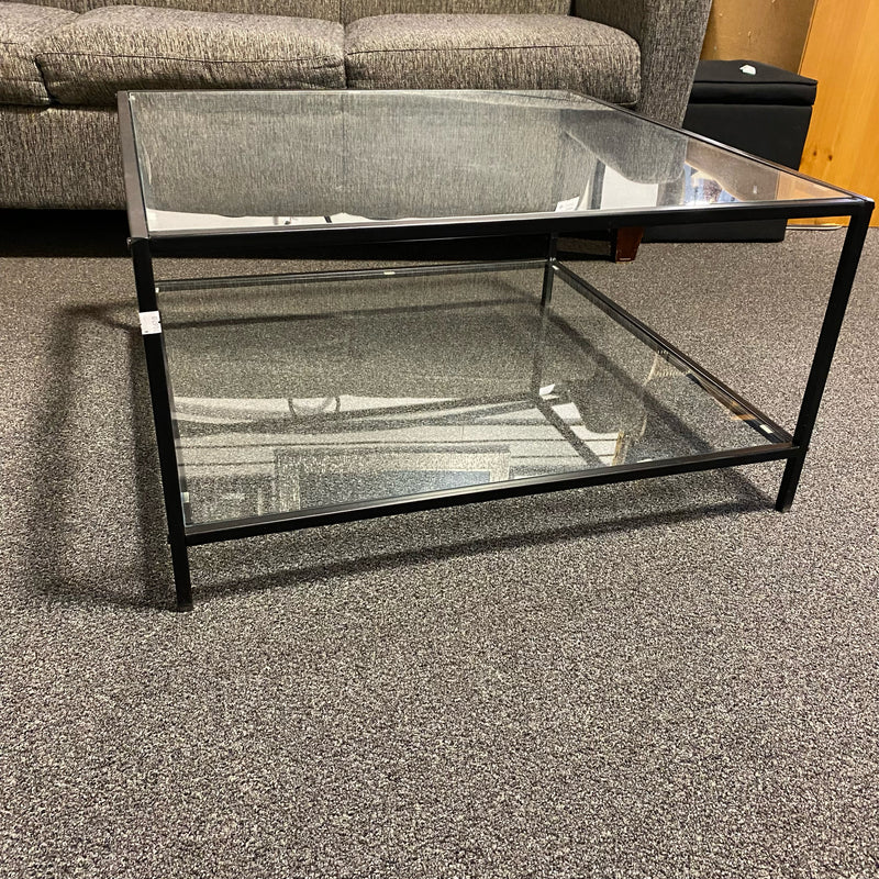 Glass and Metal Table ( Coffee)
