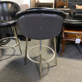Faux leather Stool (Bar - With Back)